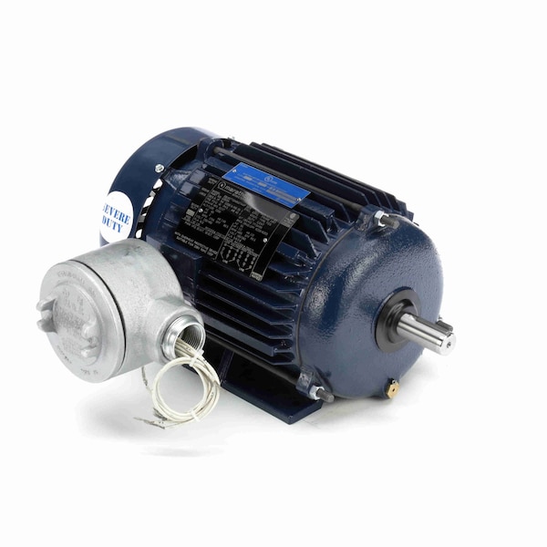 Leeson Motor 2 Hp Explosion Proof Motor, 3 Phase, 1800 Rpm, 230/460 V, 145T Frame, Epfc U003A - main